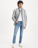 Levis Mens Fly Amanita Skinny Jeans In Light Blue