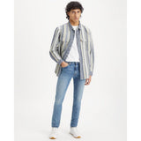 Levis Mens Fly Amanita Skinny Jeans In Light Blue