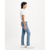 Levis Mens Fly Amanita Skinny Jeans In Light Blue