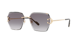 Cartier Gold Sunglasses Ct0466S 001 58