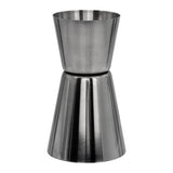 Bar Butler Ouble Tot Measure Stainless Steel In White