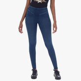 Sissyboy Womens Peaches Sculpt Knit Shaper Jeggings In Lighty Vintage