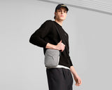 Puma Unisex Buzz Heather Portable Sidebag In Grey