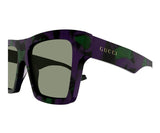 Gucci Mens Sunglasses In Havana Purple