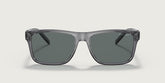 Arnette Unisex Bandra Sunglasses In Transparemt Grey
