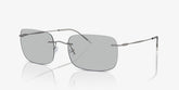 Giorgio Armani Mens Sunglasses In Gun Metal