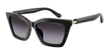 Emporio Armani Womens Farfalla Sunglasses In Black