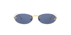 Fendi Metal First Crystal Fe4075Us 5430V Sunglasses