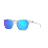 Oakley Manoburn Blue Lens Unisex Sunglasses In Clear