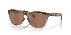 Oakley Frogskins Range Sunglasses Brown Tortoise Brown Smoke/Prizm Tungsten Polarized