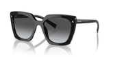 Prada Womens Polarized Sunglasses In Black