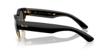 Ray-Ban Mega Clubmaster Unisex Sunglasses In Black on Gold