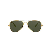 Ray-Ban Mens Metal Aviator Sunglasses In Gold