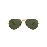 Ray-Ban Mens Metal Aviator Sunglasses In Gold