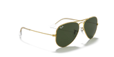 Ray-Ban Aviator Mens Pilot Sunglasses In Gold