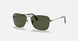 Ray-Ban Caravan G-15 Sunglasses In Green & Gunmetal