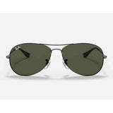 Rayban Cockpit Frame G15 Womens Sunglasses In Gunmetal