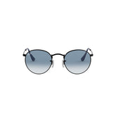 Ray-Ban Round Metal Unisex Sunglasses In Black