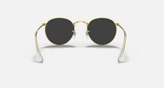 Ray-Ban Unisex Round Metal Sunglasses In Gold