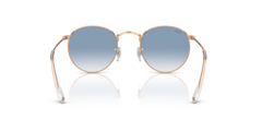Ray-Ban Round Metal Unisex Sunglasses In Rose Gold