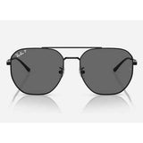 Ray-Ban Irregular Oversized Mens Sunglasses In Black