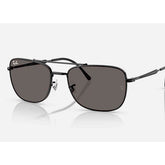 Ray-Ban Rectangle Mens Sunglasses In Dark Grey
