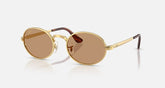Ray-Ban Asap Rocky Unisex Sunglasses In Gold