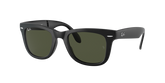 Ray-Ban Mens Wayfarer Folding Sunglasses In Black