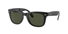 Ray-Ban Mens Wayfarer Folding Sunglasses In Black