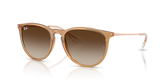 Ray-Ban Womens Erika Sunglasses In Rubber Beige