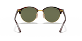 Ray-Ban Clubround Unisex Sunglasses in Havan & Gold