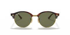 Ray-Ban Clubround Unisex Sunglasses in Havan & Gold