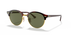 Ray-Ban Clubround Unisex Sunglasses in Havan & Gold