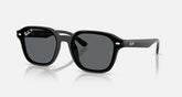Ray-Ban Square Polarized Sunglasses In Black
