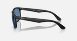 Ray-Ban Polarized Sunglasses In Matte Sand Black