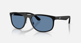 Ray-Ban Polarized Sunglasses In Matte Sand Black