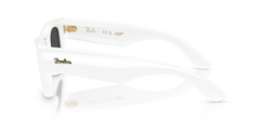 Ray-Ban Wayfarer Puffer Square Sunglasses In White