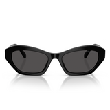 Swarovski Womens Oculos Solar Sunglasses In Black/Grey