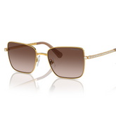 Swarovski Womens Sunglasses In Gold/Brown