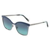 Tiffany&Co Square Womens Sunglasses In Blue & Gunmetal