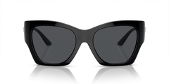 Versace 55 Sunglasses For Womnen In Black