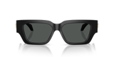 Versace Unisex Sunglasses In Black and Gold
