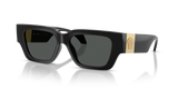 Versace Unisex Sunglasses In Black and Gold