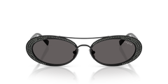 Vogue Oval Frame Sunglasses For Women In Black