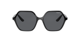 Vogue Hexagon Frame Sunglasses For Women In Black