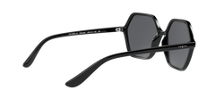 Vogue Hexagon Frame Sunglasses For Women In Black