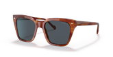 Vogue Grey Lens Sunglasses For Women In Rust