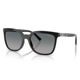 Vogue Polarized Square Womens Sunglasses In Black