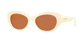 Vogue Lentes De Sol Sunglasses For Women In Cream
