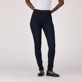 Levi's Womens Curvy Hirise Superskinny Jeans In Dark Indigo